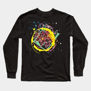 abstract colorful Long Sleeve T-Shirt